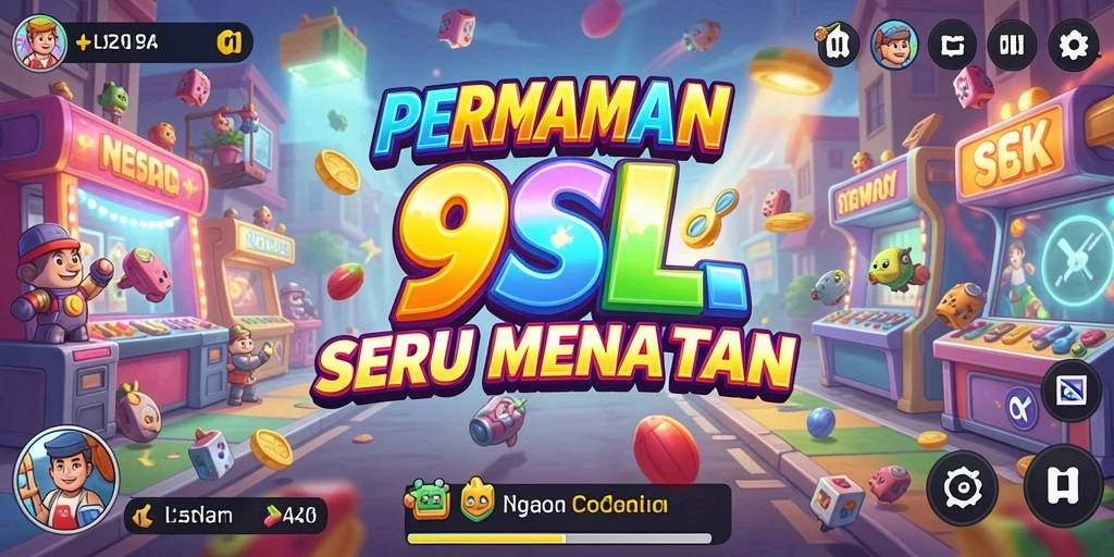 Tangkapan layar gameplay 9SL yang menampilkan aksi arcade yang mengasyikkan.
