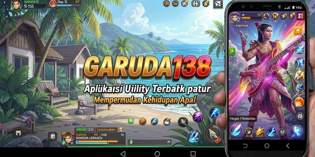 Tampilan utama GARUDA138 dengan fitur Utility yang beragam.