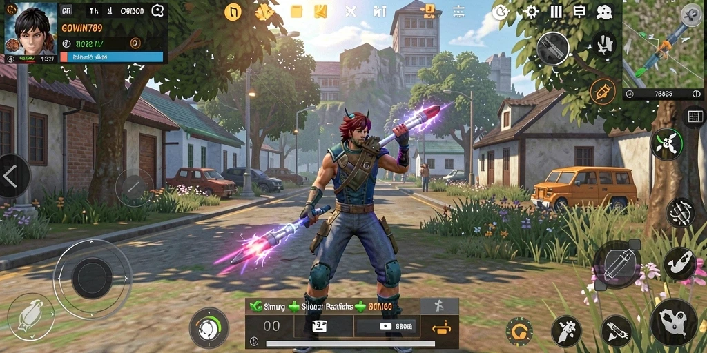 Tampilan gameplay GOWIN789 yang menampilkan aksi simulasi yang seru.