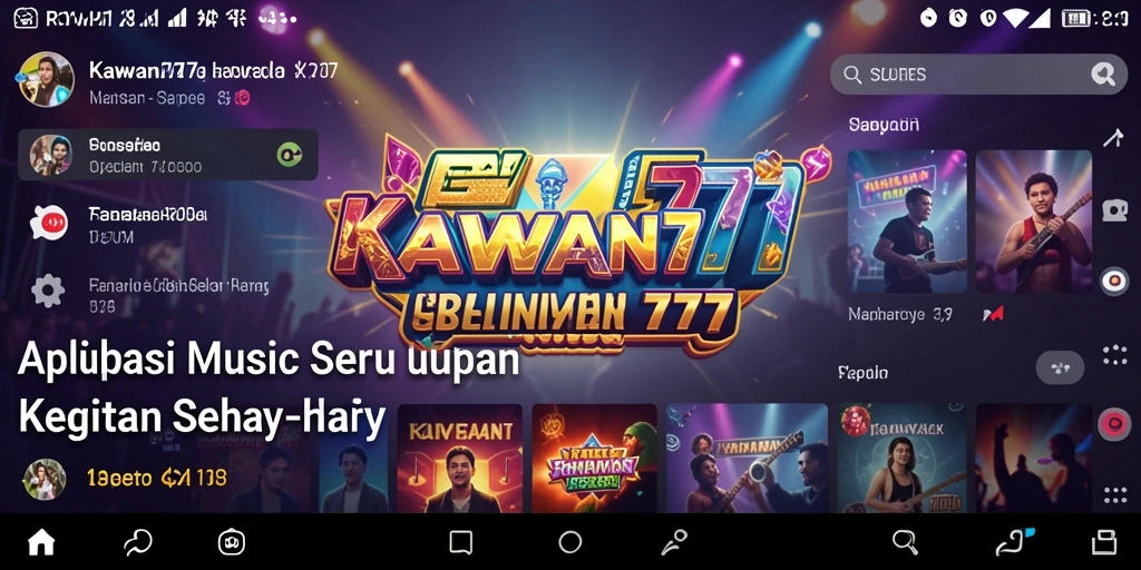 Tampilan gameplay KAWAN777 yang seru dan interaktif.