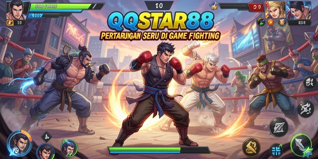 Gameplay intens dari QQSTAR88 dengan aksi pertarungan yang mendebarkan.