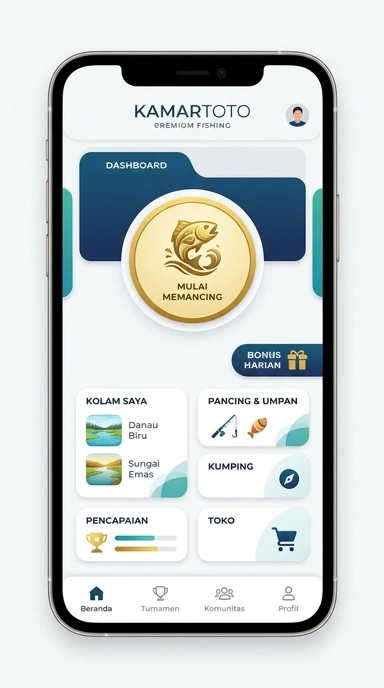 Proses unduh aplikasi di kamartoto yang cepat dan aman.